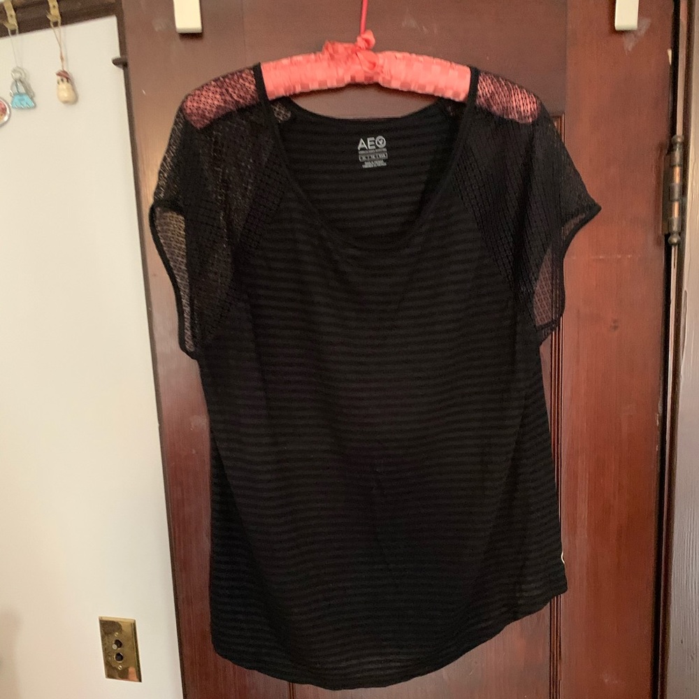 Black American Eagle Top